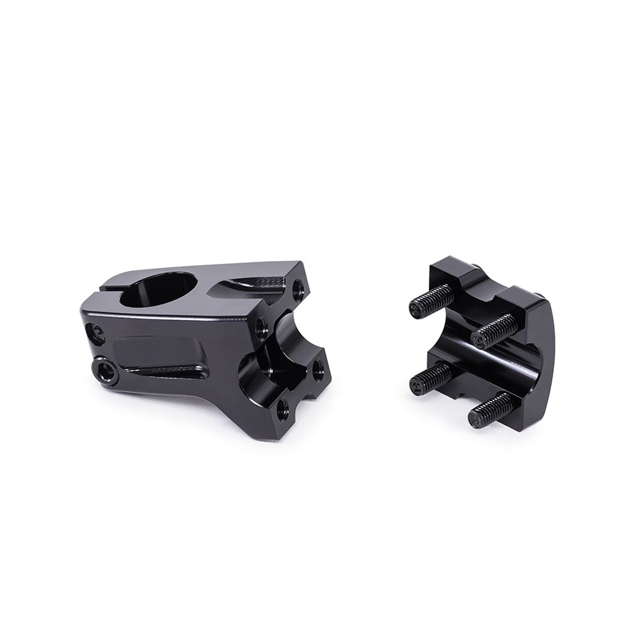Eclat Domain Front Stem Diameter: 22.2mm Length: 50mm Steerer: 1-1/8'' Black