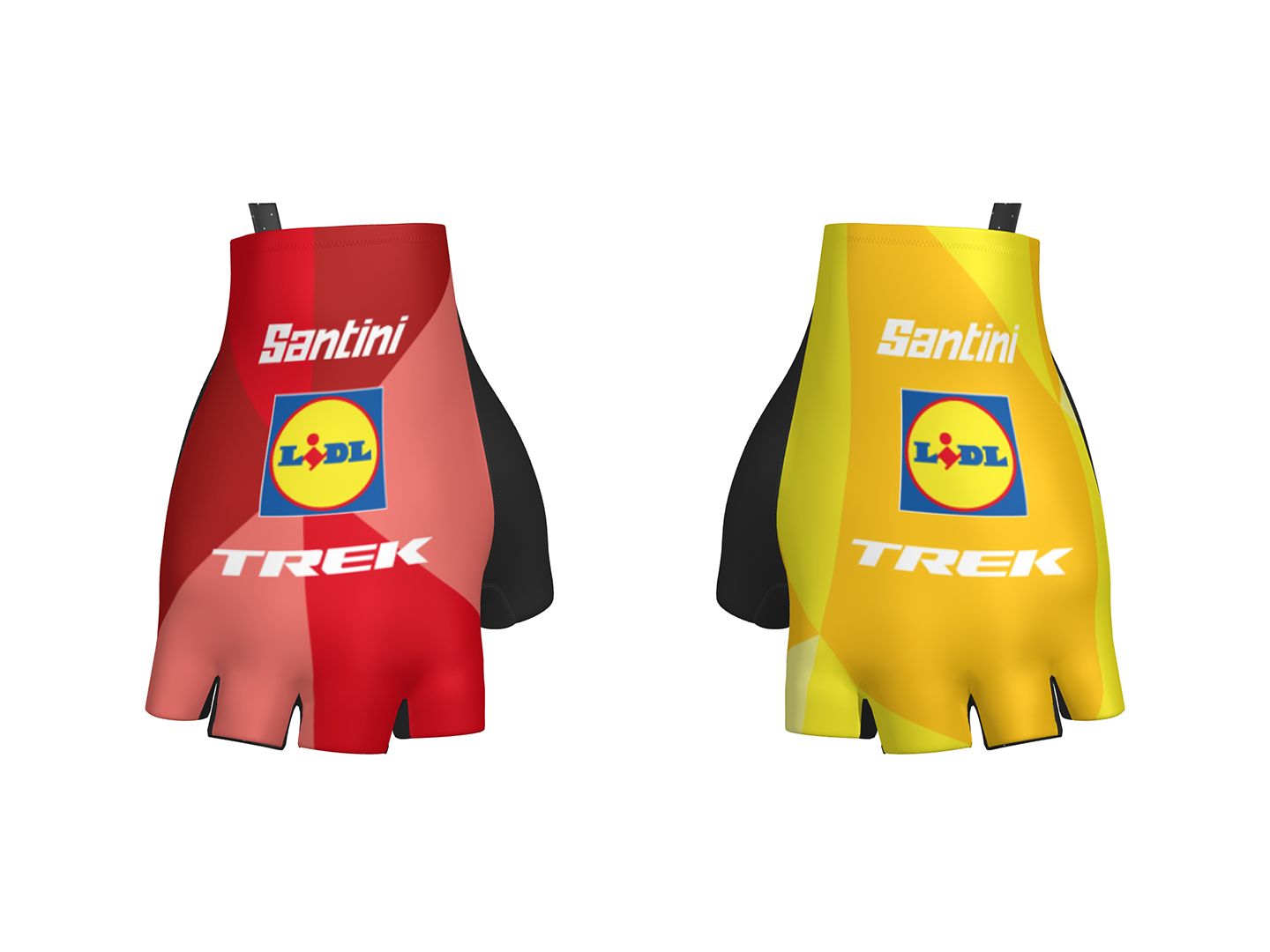 Santini Trek Team X-Large Blue/Yellow Glove