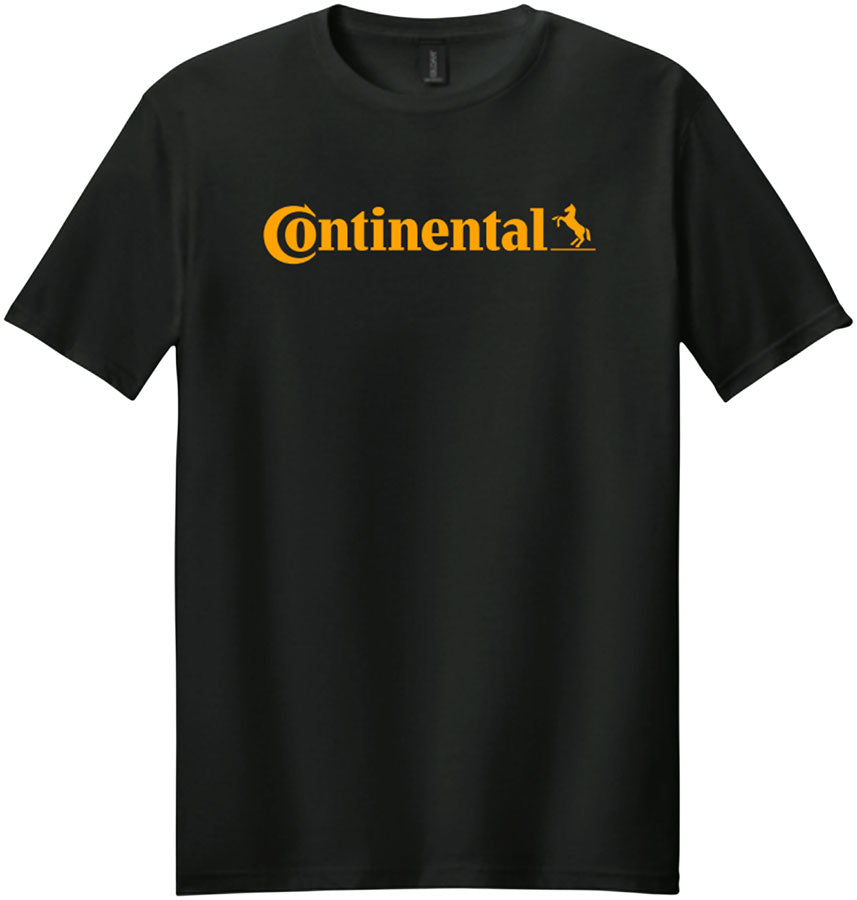 Continental Logo T-Shirt - Black XLarge