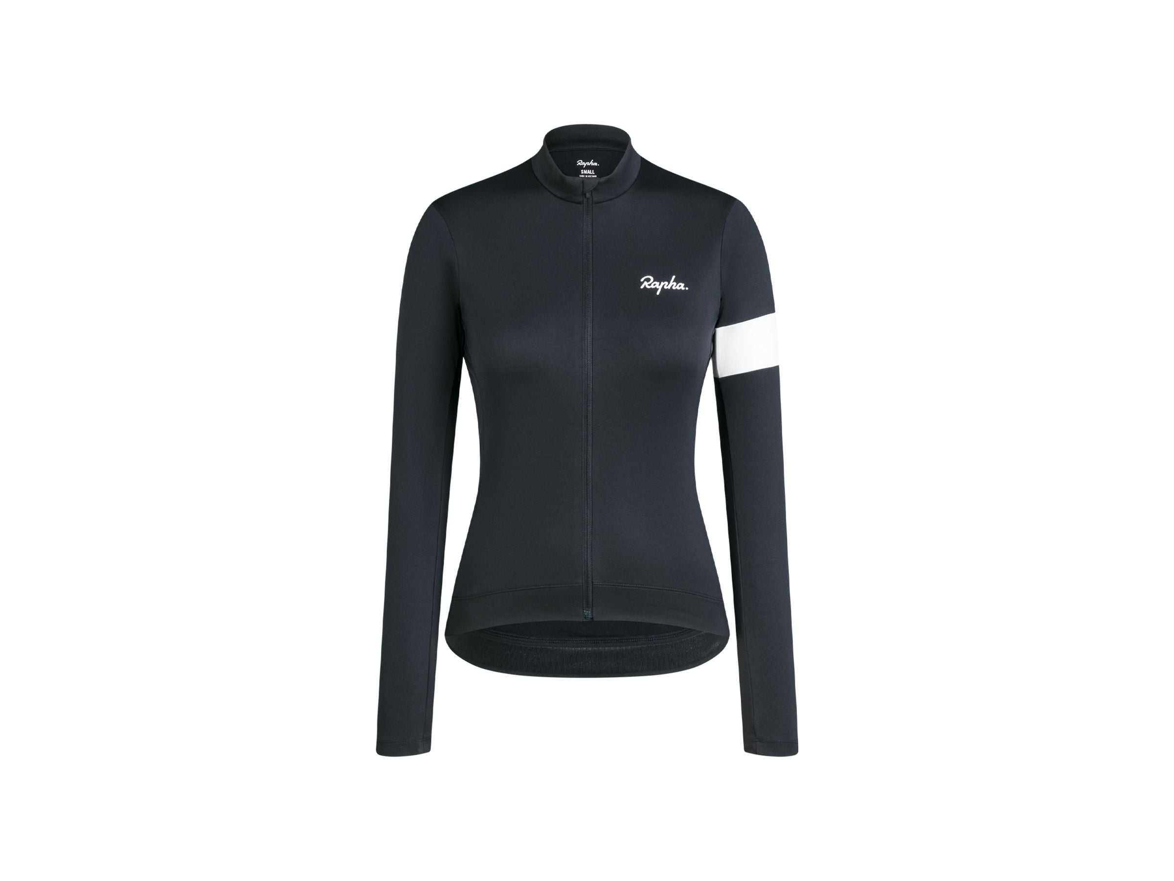 Rapha Core Thermal Long Sleeve Women Small Black Jersey