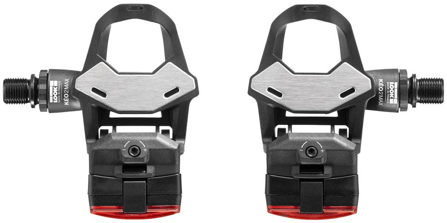 LOOK KEO 2 Max Vision Pedals - Single Sided Clipless Composite 9/16" BLK 53mm QF