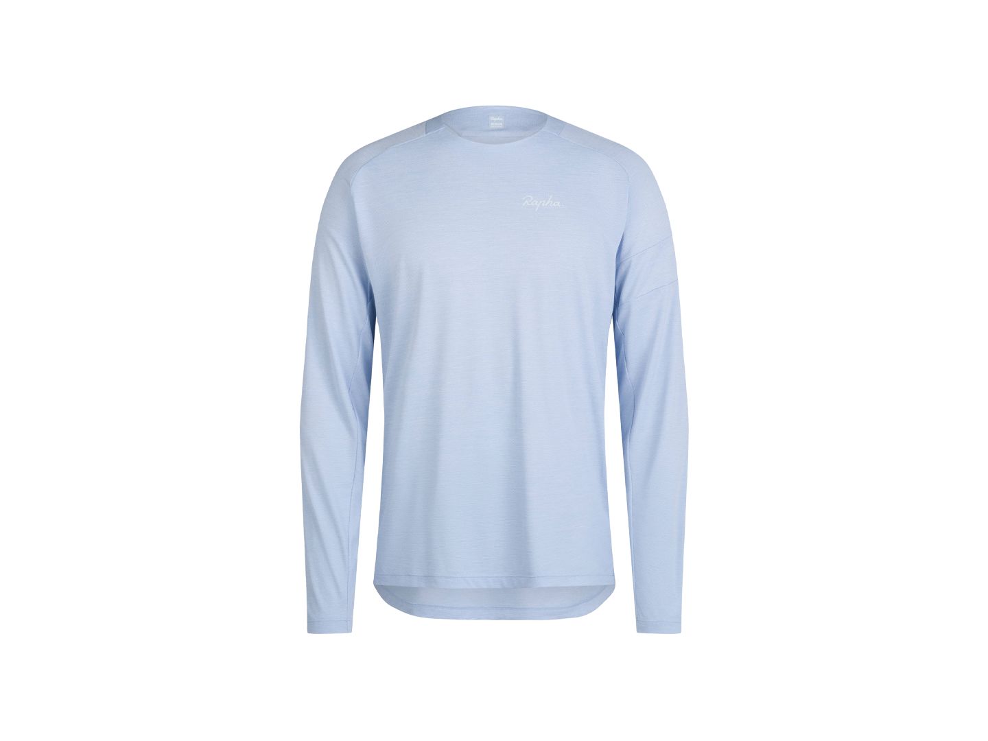 Rapha Trail Tech LS Medium Blue/Arctic Ice Shirt
