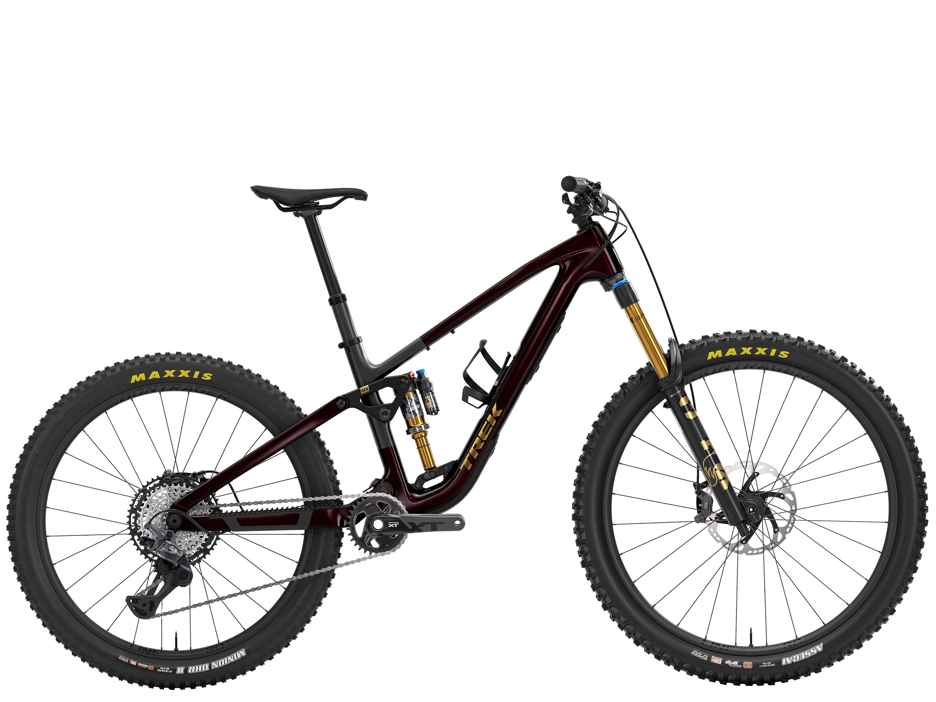 Fuel MX 9.8 XT L Gloss Dark Carmine / Matte Trek Black