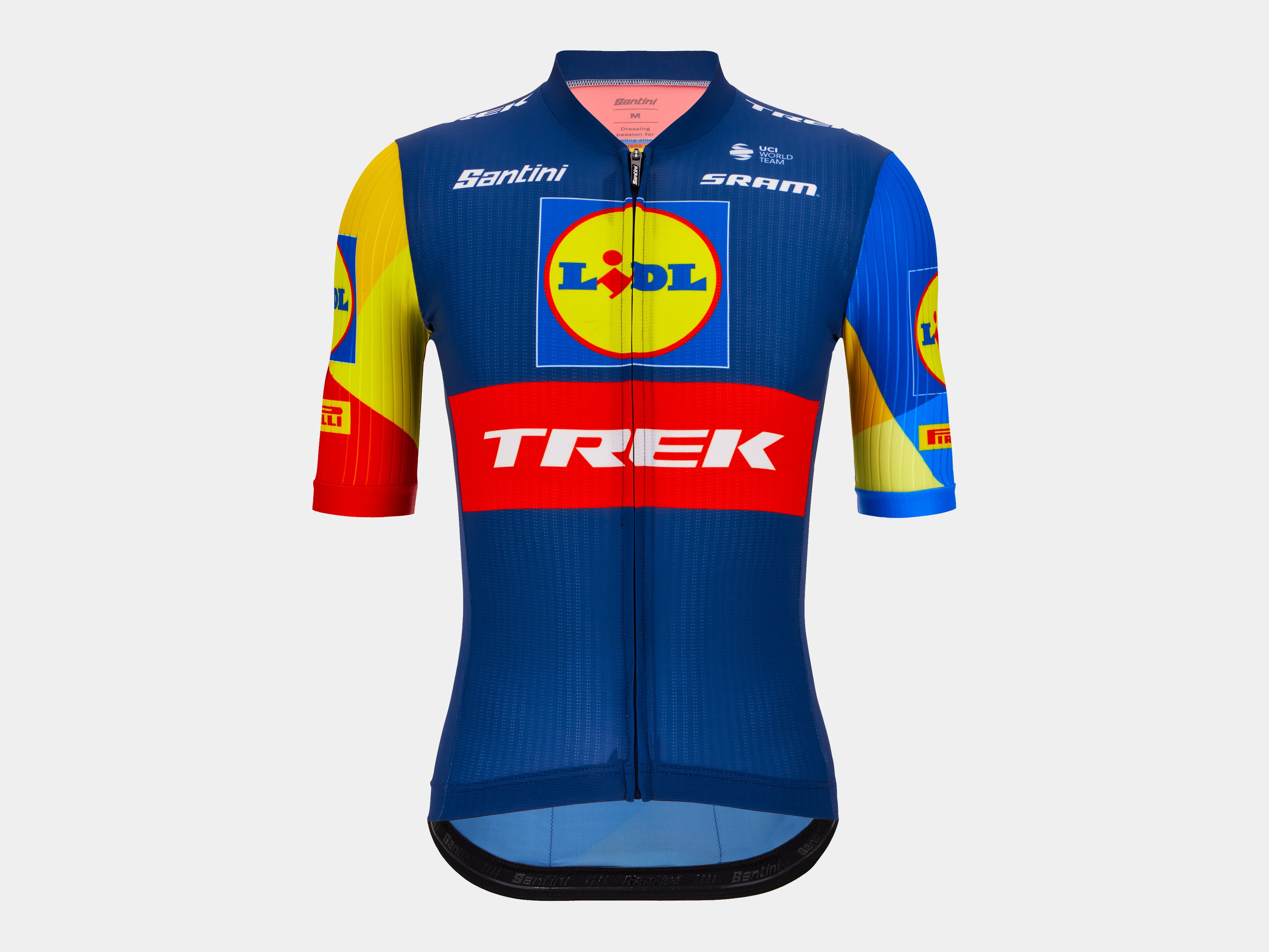 Santini Trek Team XX-Large Blue/Yellow Jersey