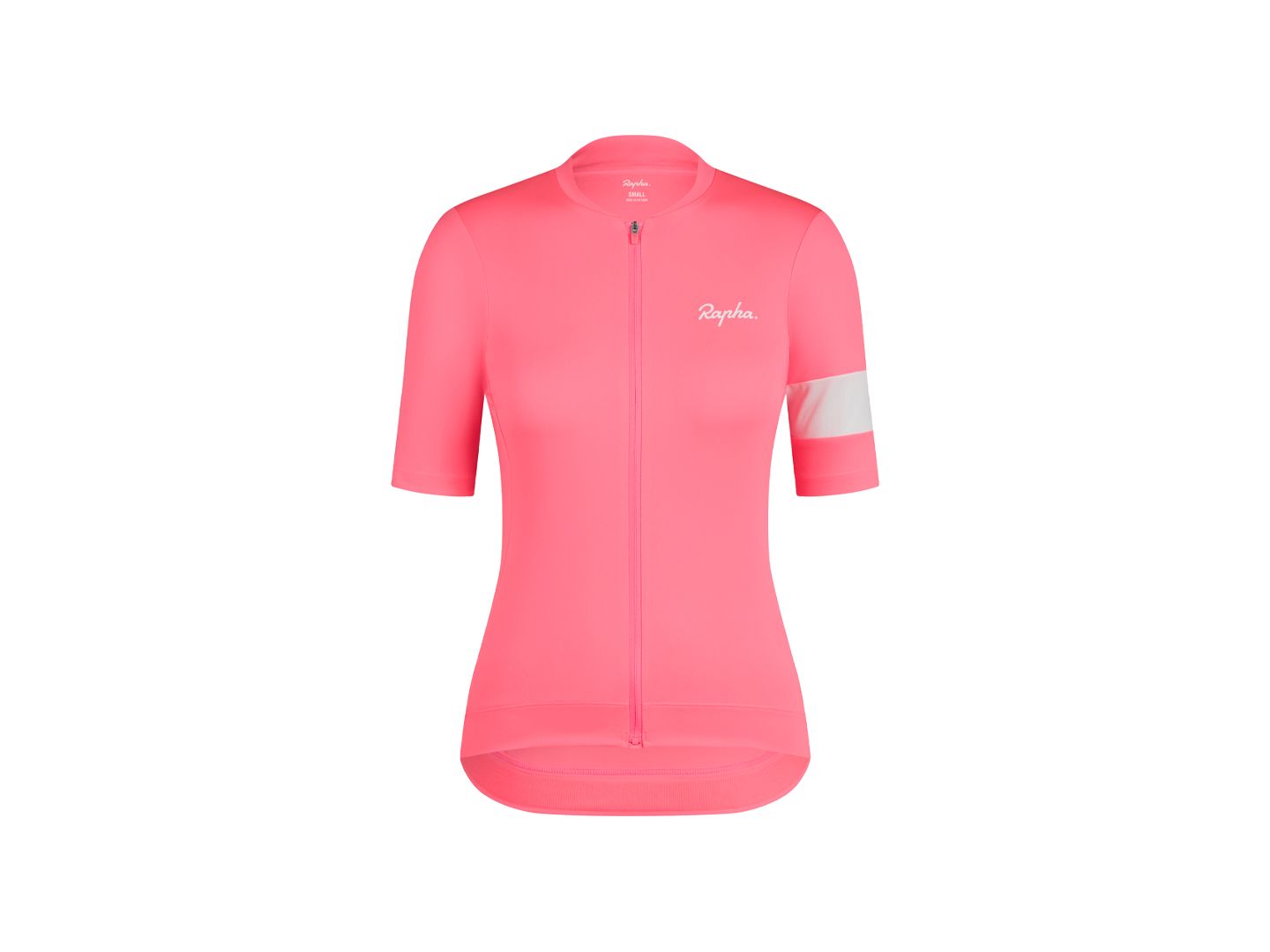 Rapha Core Women X-Large Visibility Pink/White Jersey