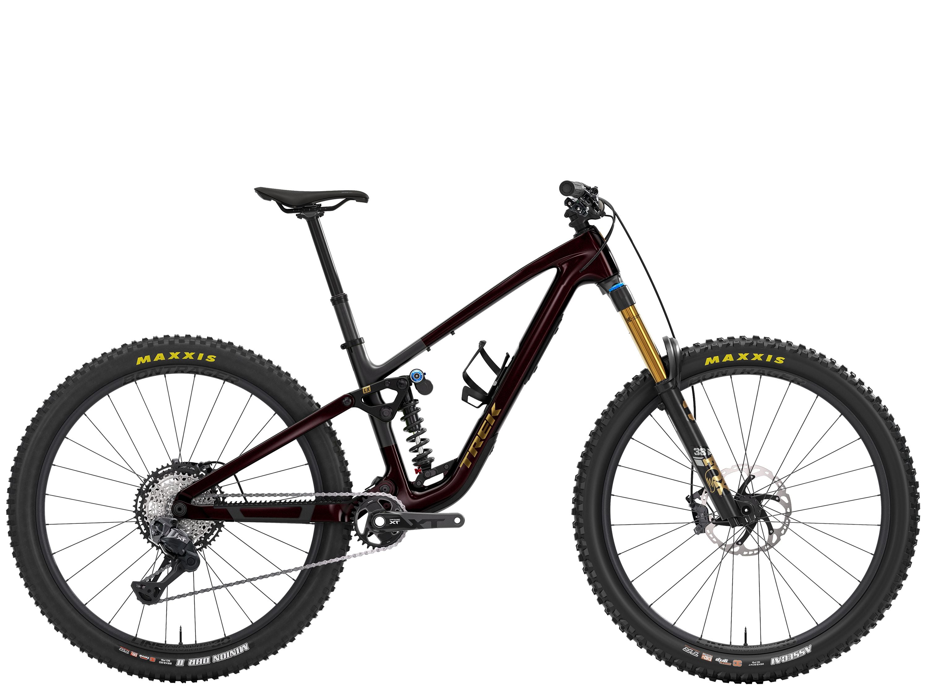 Fuel LX 9.8 XT DI2 L Gloss Dark Carmine / Matte Trek Black