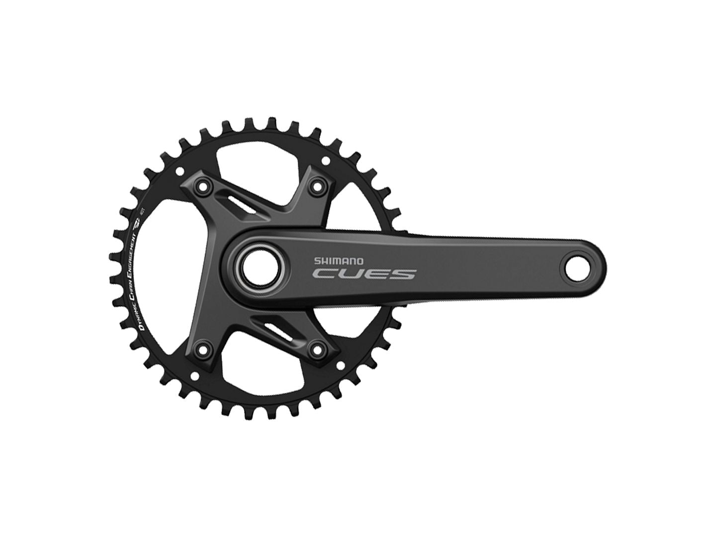 set Shimano CUES U6000-1 9/10/11-Speed 170mm 30t Black Crank