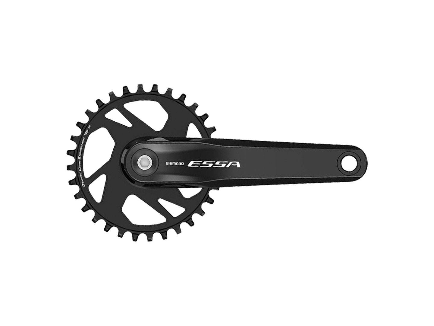 Shimano FC-U2000 ESSA 7/8-Speed 40t 170mm Black Crank
