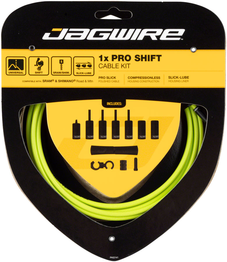 Jagwire Pro Shift Kit for Road and Mountain Bikes - Black