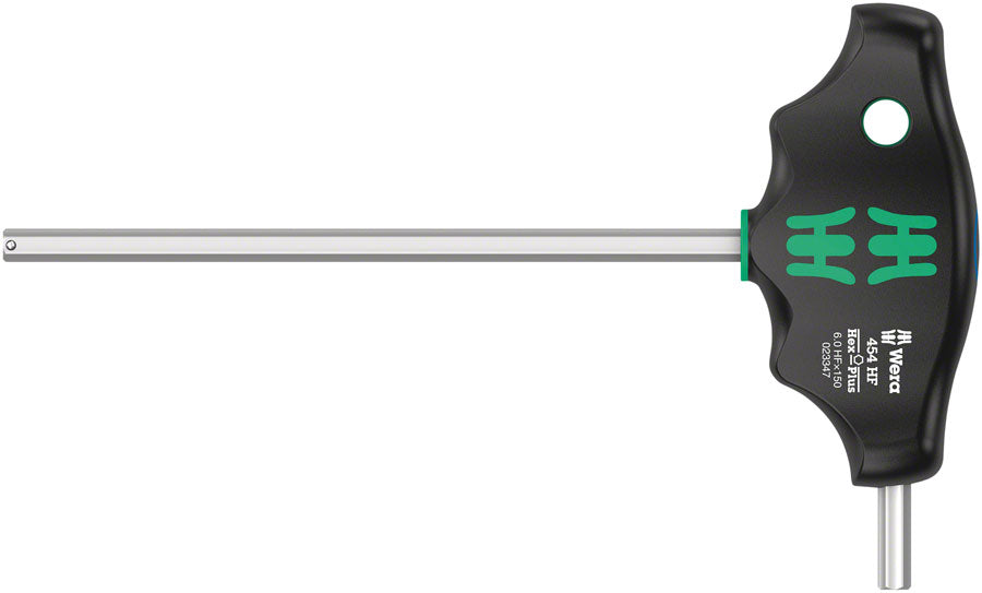 Wera 454 HF T-handle hexagon screwdriver Hex-Plus holding function 6 x 150 mm
