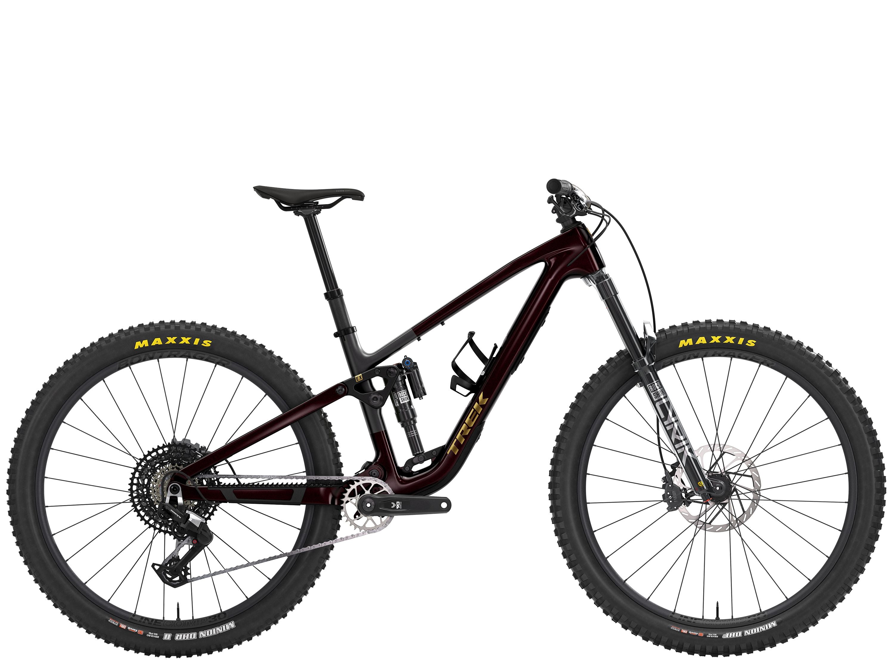 Fuel EX 9.8 EA90 S Gloss Dark Carmine / Matte Trek Black