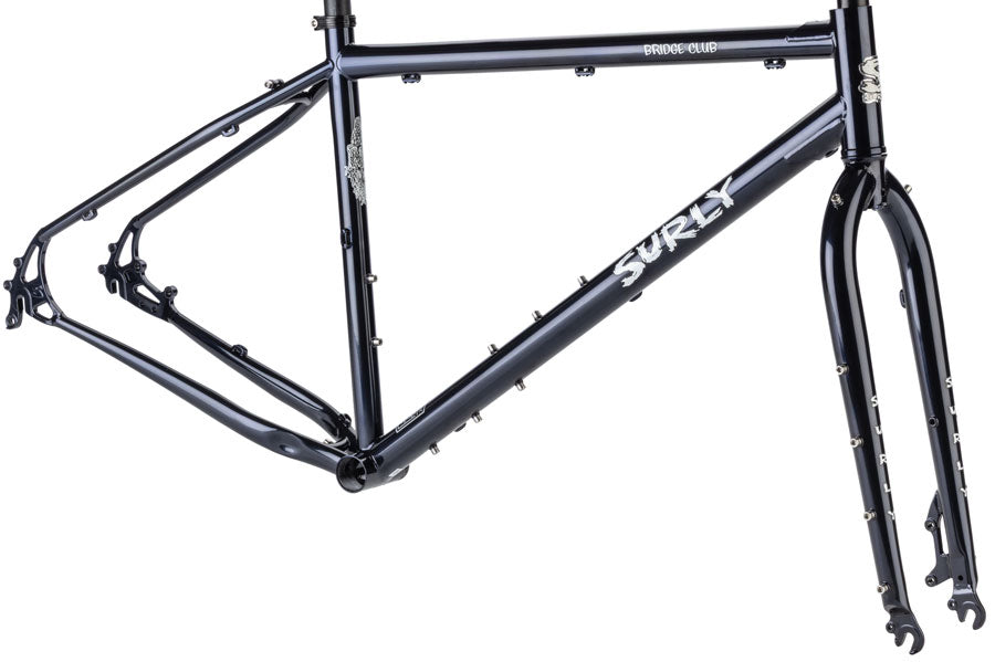 Surly Bridge Club Frameset - 27.5" Steel Squid Ink Large
