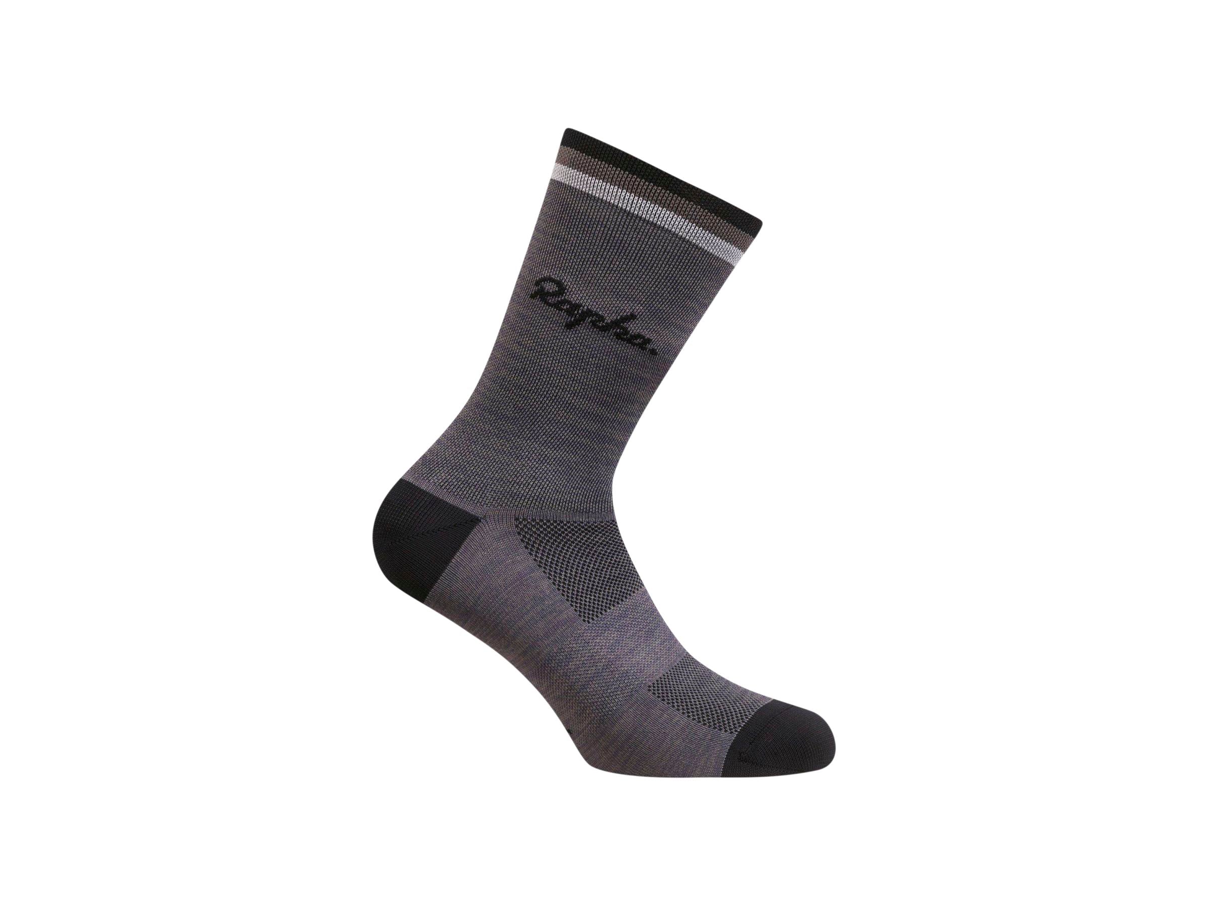 Sock Rapha Logo Medium Grey
