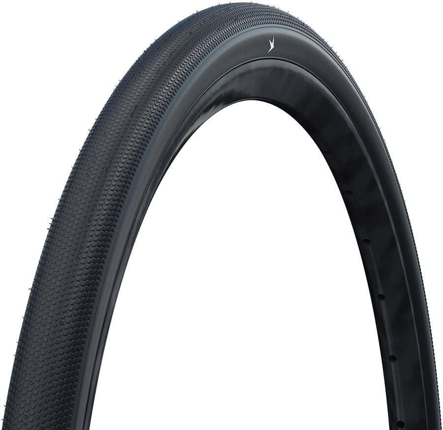 Schwalbe Pro One Allroad Tire - 700 x 35 Tubeless Folding BLK Evolution V-Guard Addix Race E-25