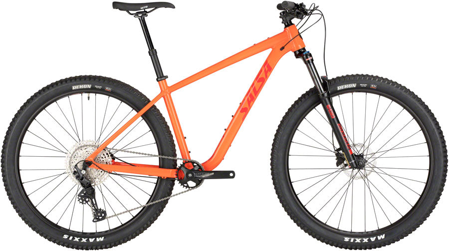 Salsa Rangefinder Deore 11 29 Bike - 29" Aluminum Orange Medium