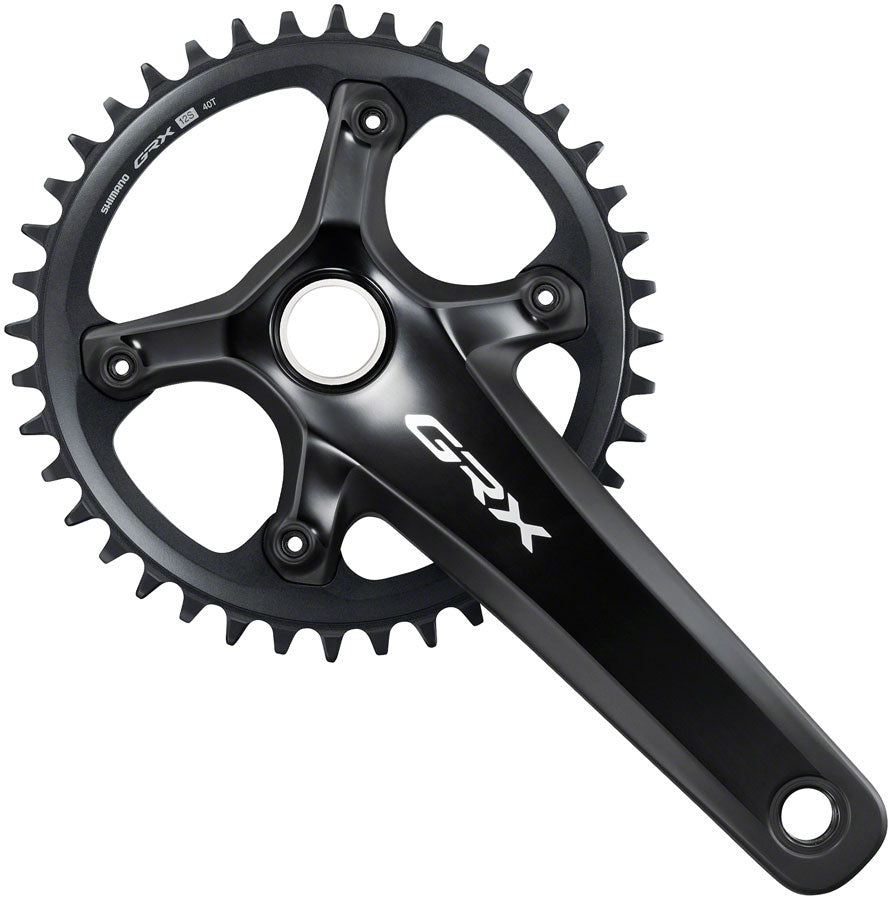 Shimano GRX FC-RX820-1 Crankset - 170mm 12-Speed 42t Asymmetric 110 BCD Hollowtech II BLK