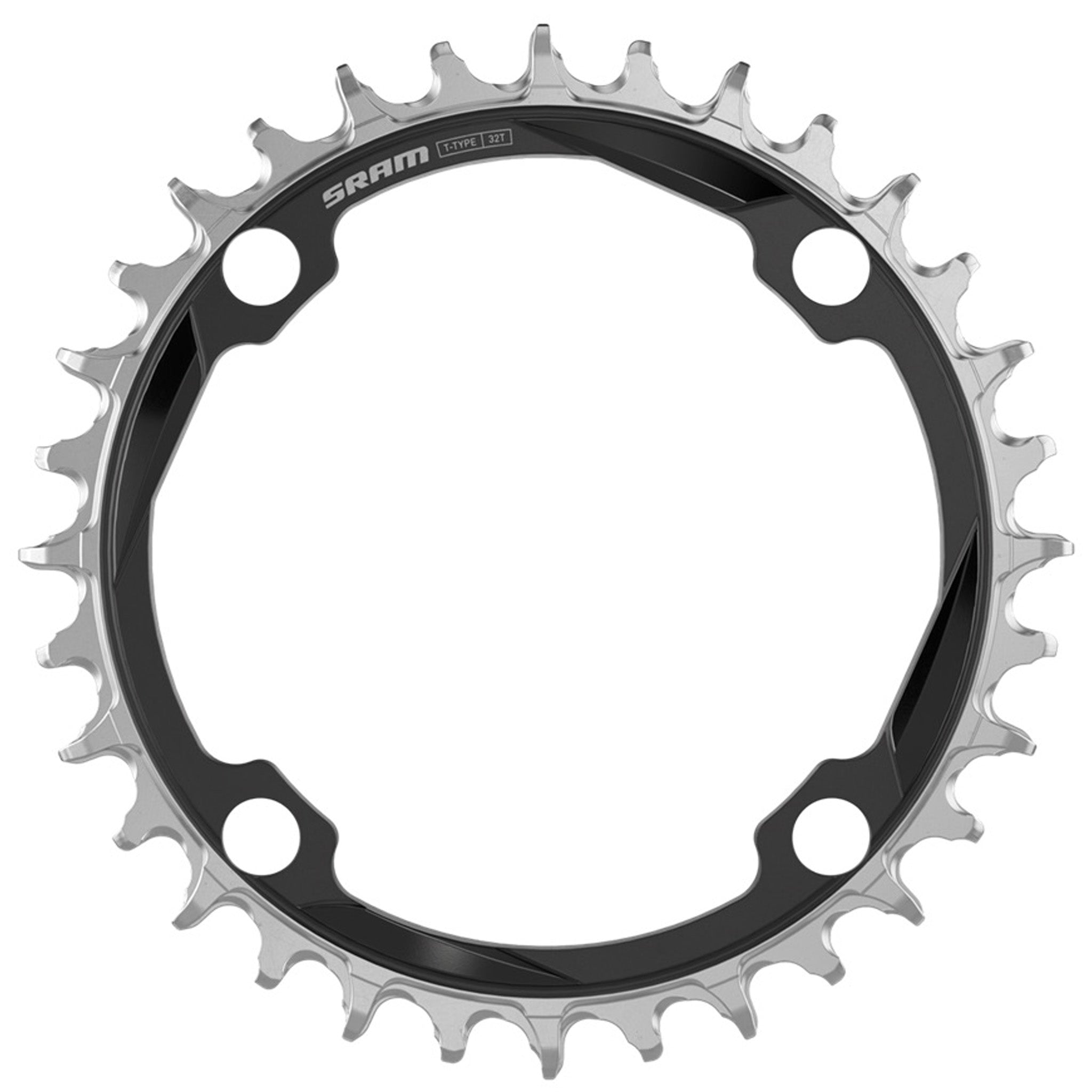 SRAM XX Eagle T-Type 12sp Boost 104BCD 36t Black