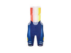 Short Santini Trek Replica Bib Medium Blue/Yellow