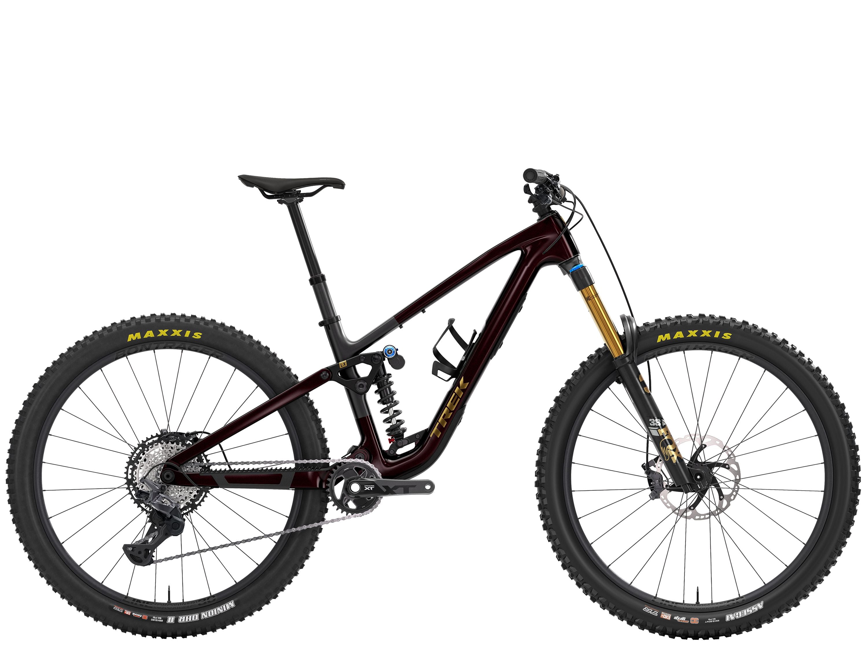 Fuel LX 9.8 XT M Gloss Dark Carmine / Matte Trek Black