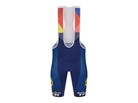 Short Santini Trek Replica Bib X-Small Blue/Yellow