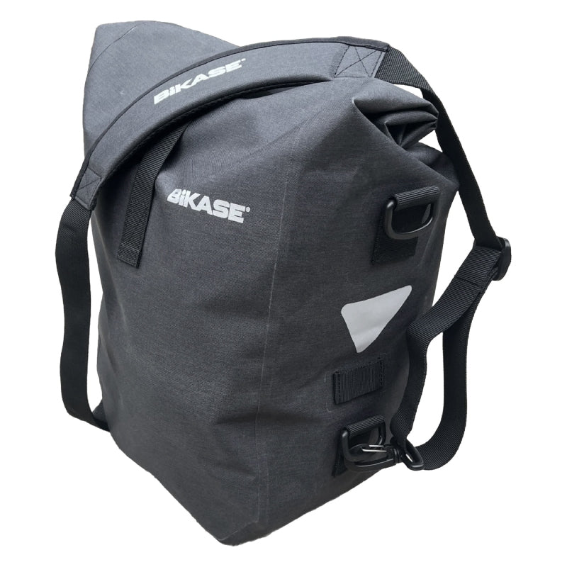 BiKASE Reggie 2 Drybag Pannier 16L Clip Mount Black
