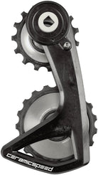 CeramicSpeed OSPW RS Alpha Pulley Wheel System SRAM Red D1/E1 Force D1 AXS - ALPHA Aluminum Pulley Carbon Cage Silver v2