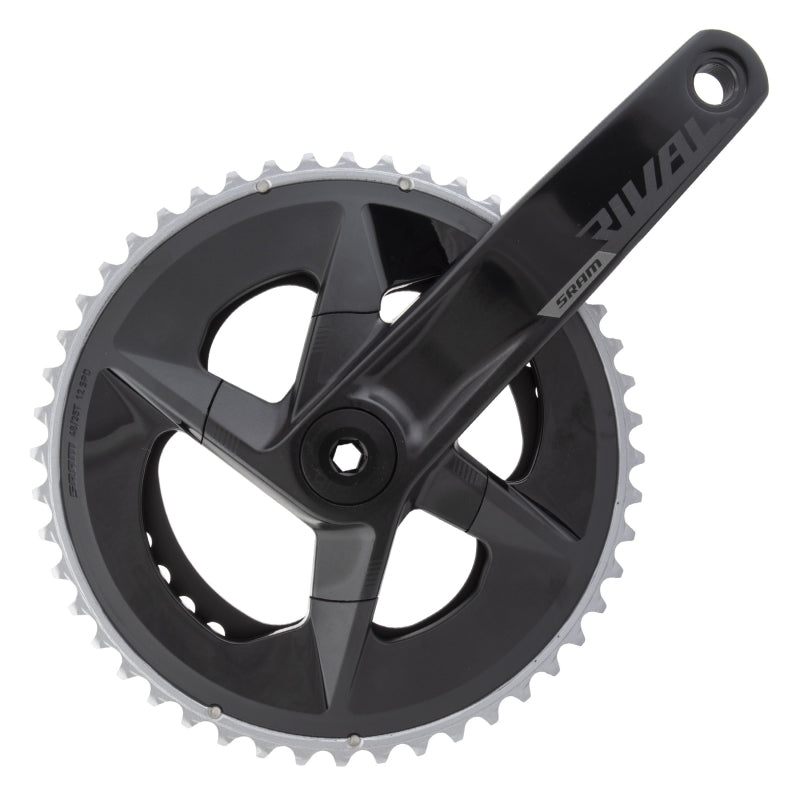 SRAM Rival AXS Crankset - 165mm 12-Speed 48/35t 107 BCD DUB