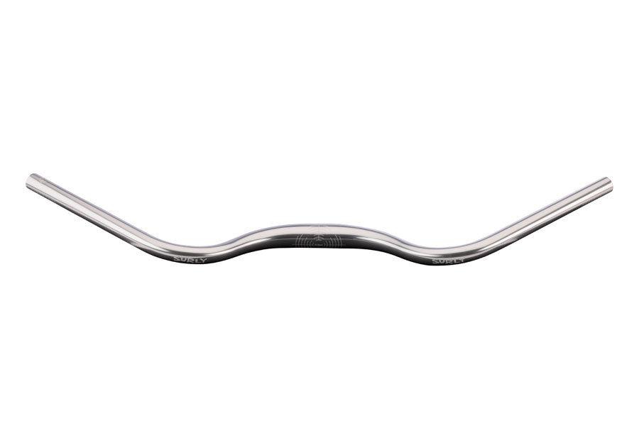 Surly Terminal Bar Handlebar - 31.8mm Clamp 735mm Width 40mm Rise Aluminum Silver