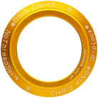 Chris King NoThreadset Headset Bearing Cap - 1" Matte Gold 50th Anniversary
