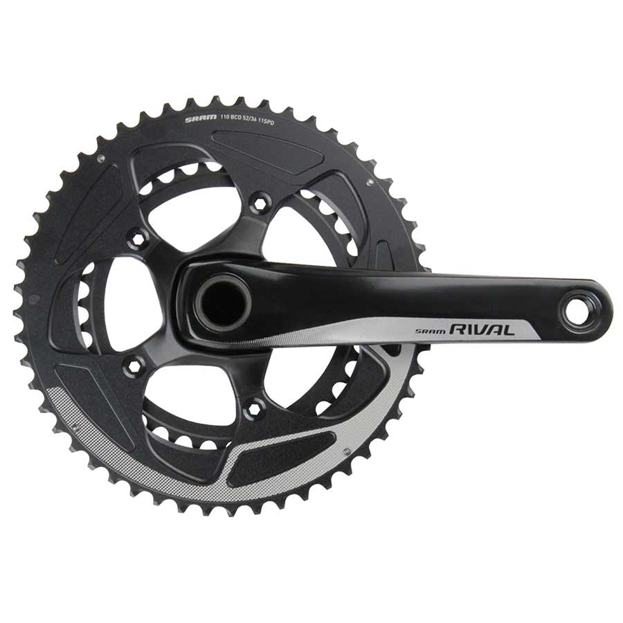 SRAM Rival 22 Crankset - 170mm 11-Speed 52/36t 110 BCD GXP Spindle