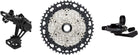 microSHIFT Advent MX 1x10-Speed Groupset - MX Trail Shifter MX Rear Derailleur Steel Cage Clutched 11-48t Cassette For HG Driver