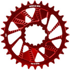 Wheels Manufacturing Direct Mount Chainring - 32t SRAM 3-Bolt Direct Mount 3mm Offset Compatible Hyperglide+ Chain Red