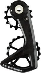 CeramicSpeed OSPW RS Pulley Wheel System SRAM Force E1 Rival E1 AXS - Aluminum Pulley 5 Spoke Carbon Cage BLK