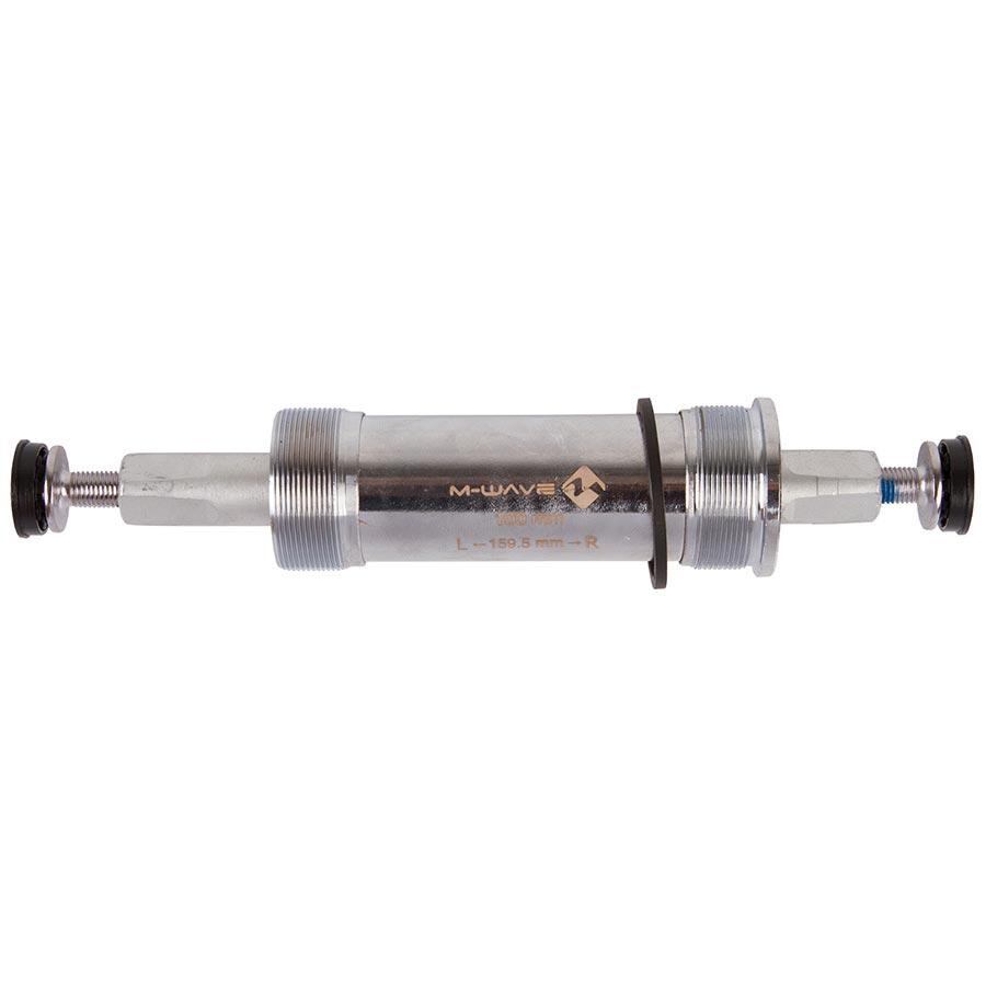 M-Wave Carousel Fat Bike Square Taper BB British 100mm : 159.5mm Silver