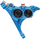 Hope RX4+ SL Disc Brake Caliper - Front Flat Mount Direct +20mm Mineral Oil Type Blue