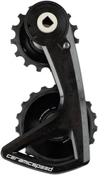 CeramicSpeed OSPW RS Alpha Pulley Wheel System SRAM Force E1 Rival E1 AXS - ALPHA Aluminum Pulley Carbon Cage BLK