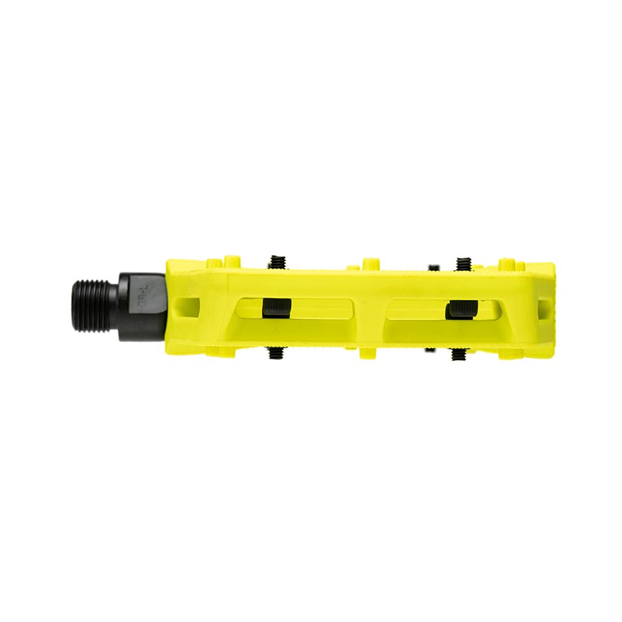 Eclat Contra Platform Pedals Body: Nylon Spindle: Cr-Mo 9/16'' Yellow Pair