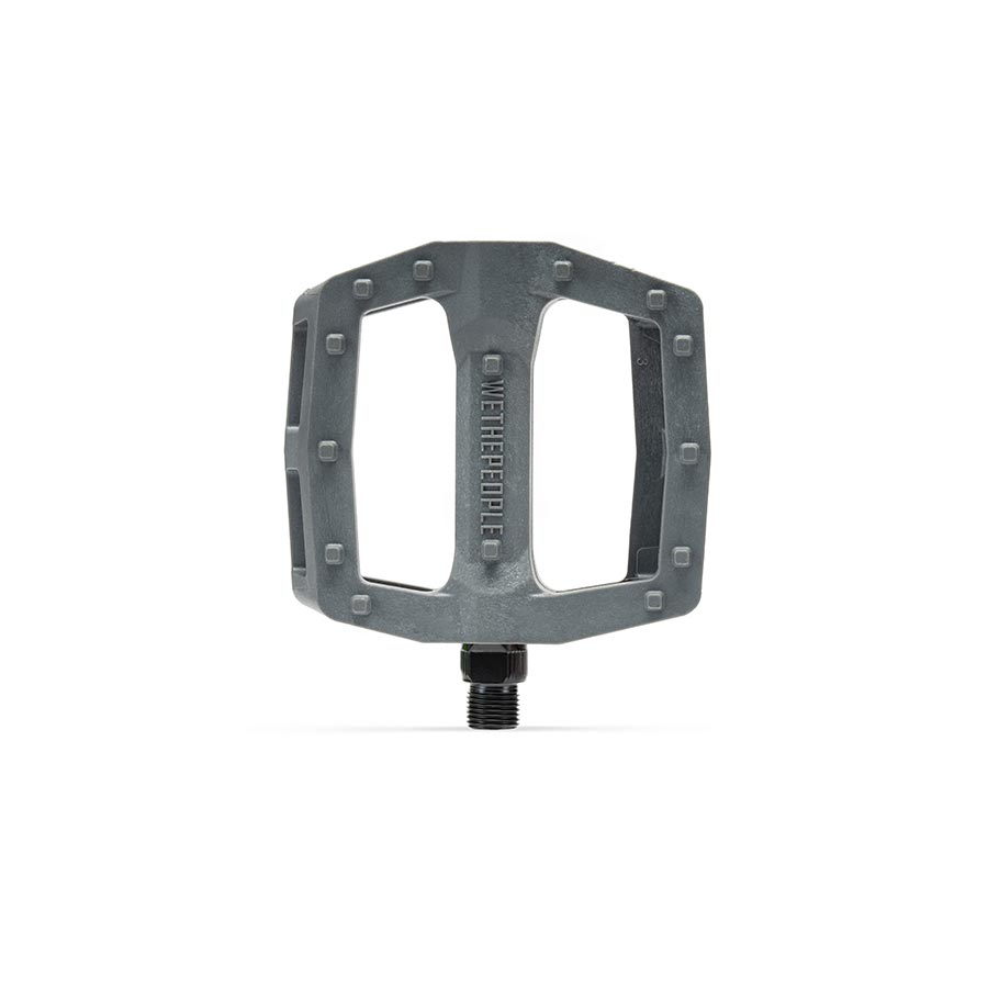 We The People Logic Platform Pedals Body: Nylon Spindle: Cr-Mo 9/16'' Grey Pair