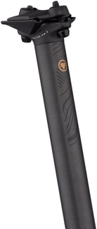 Teravail Stratum Carbon Seatpost - 27.2 x 400mm 0mm Offset Black
