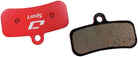 Jagwire Mountain Sport Disc Brake Pads - Semi-Metallic Steel Backed Fits Riderever Attack-XTE Cargo-XT 4-Piston