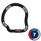 Abus Goose 6206K Chain Lock Key 6mm 110cm 3.6' Black