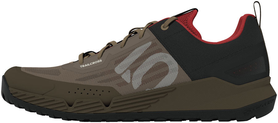 Five Ten Trailcross LT Flat Shoes - Men's Cardboard/Off White/Core BLK 11.5