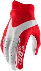 100% Itrack Gloves - Red X-Large