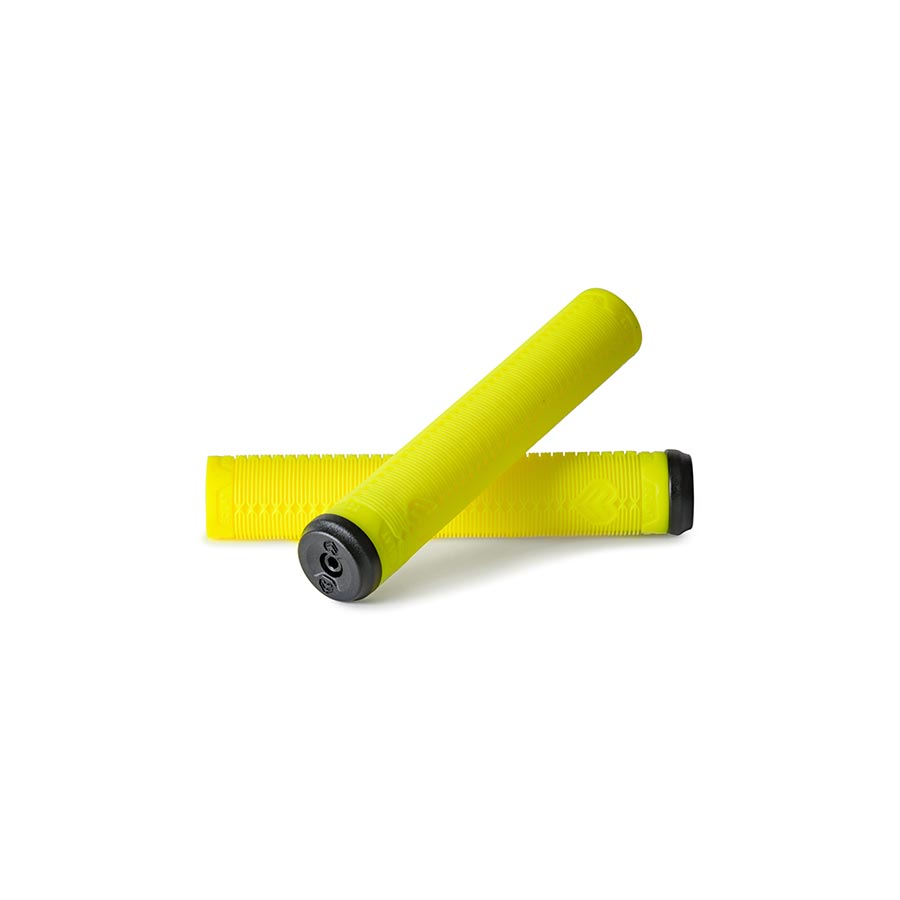 Eclat Shogun Grips 166mm Neon Yellow Pair
