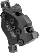 SRAM Maven Silver Disc Brake Caliper Assembly - Front/Rear Post Mount 4-Piston BLK B1