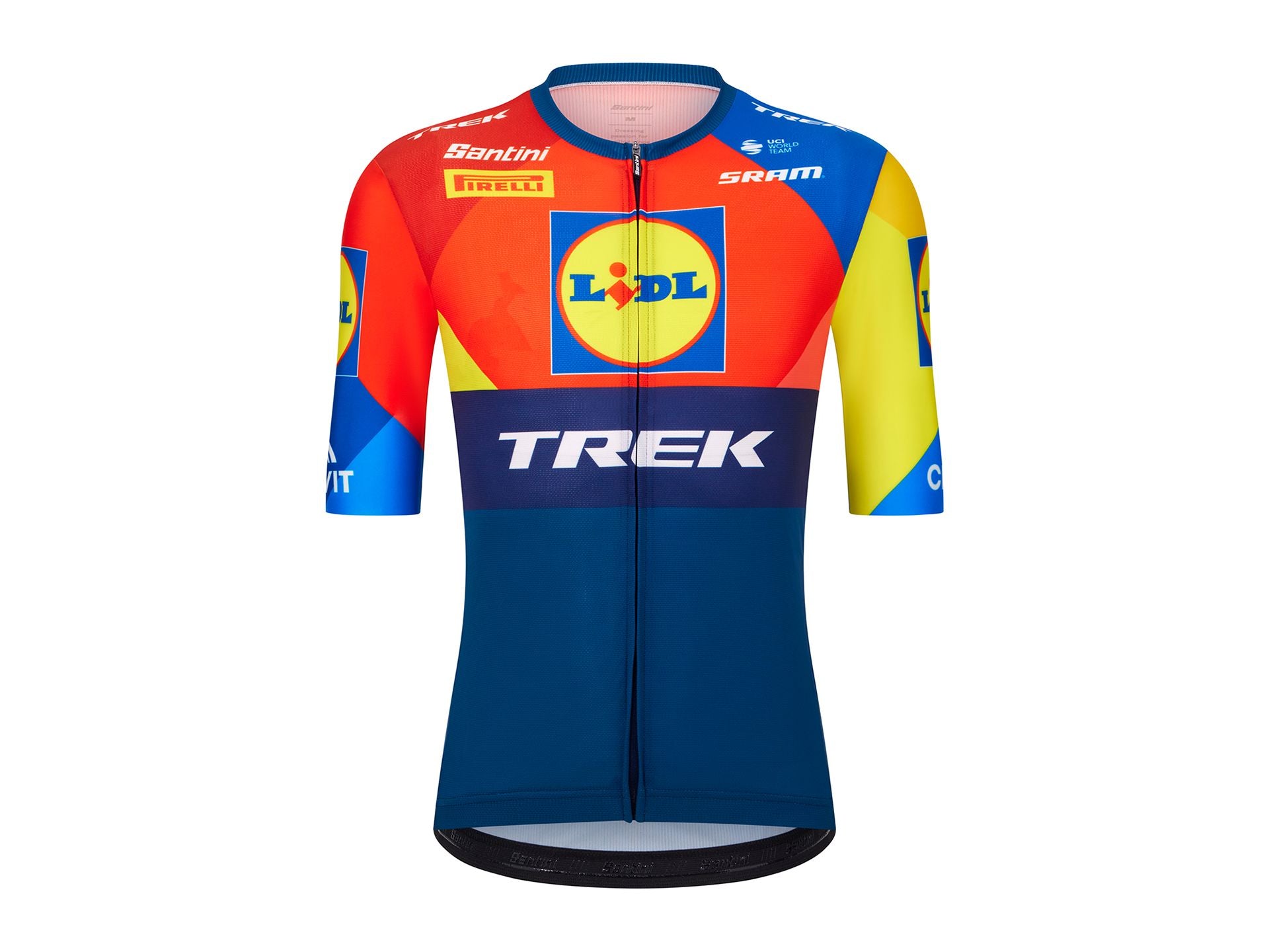 Santini Trek Replica XX-Large Blue/Yellow Jersey