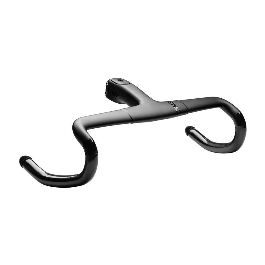 ENVE SES AR Bar/120mm Stem Combo Drop Handlebar Diameter: Integrated 120mm 440mm Drop: 129mm Reach: 76mm Black