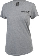 Surly The Ultimate Frisbee Women's T-Shirt - Gray Large