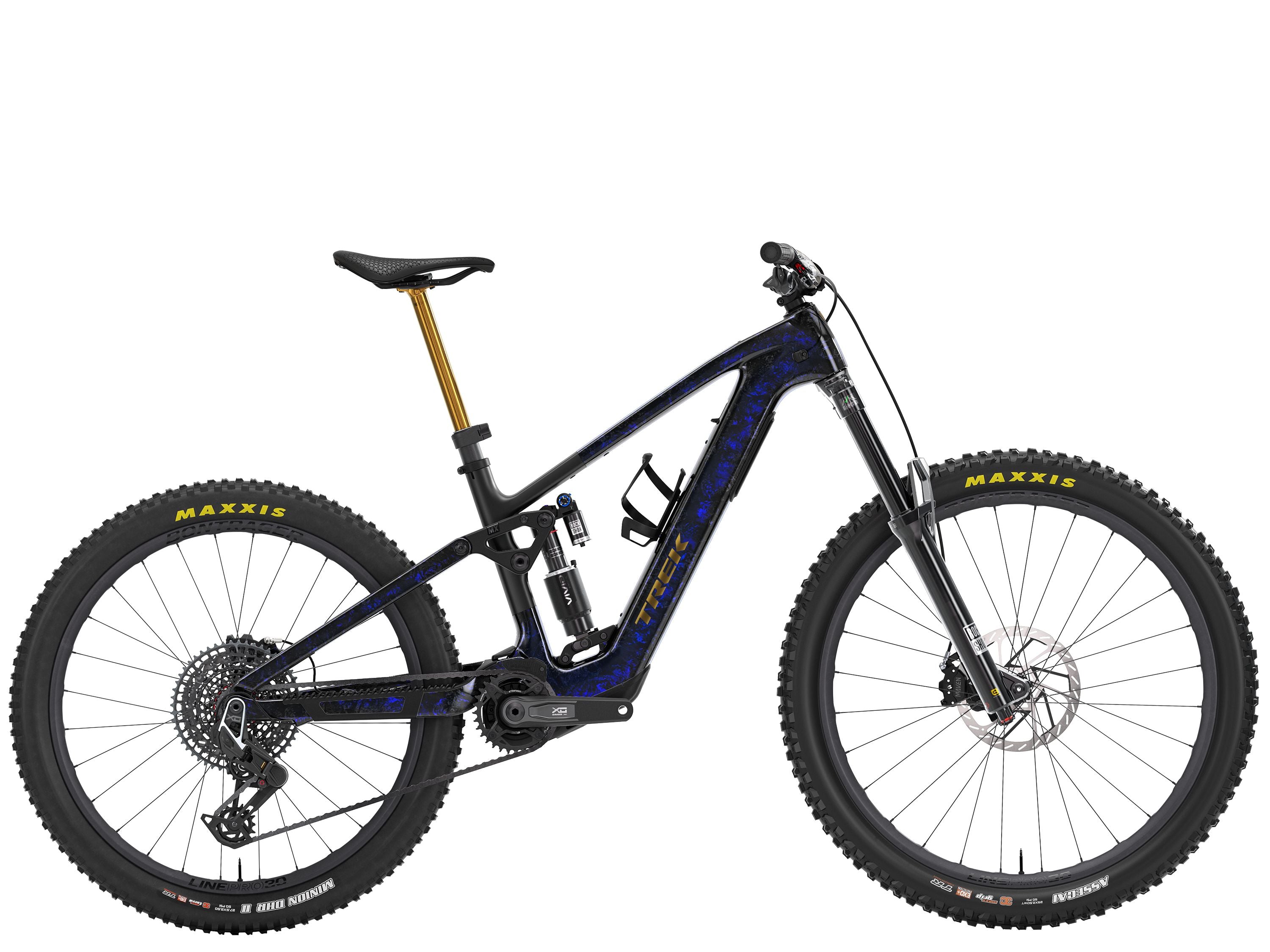 FUEL+ MX 9.9X0AXS US XXL Gloss Navy Smoke / Matte Trek Black