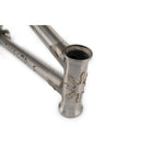 We The People Chaos Machine BMX Frame Glossy Raw 21.35''